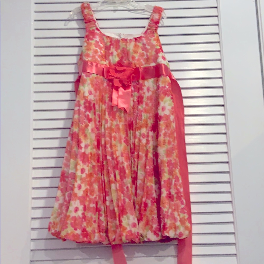 Cute Multi colored floral dress from Bonnie jean